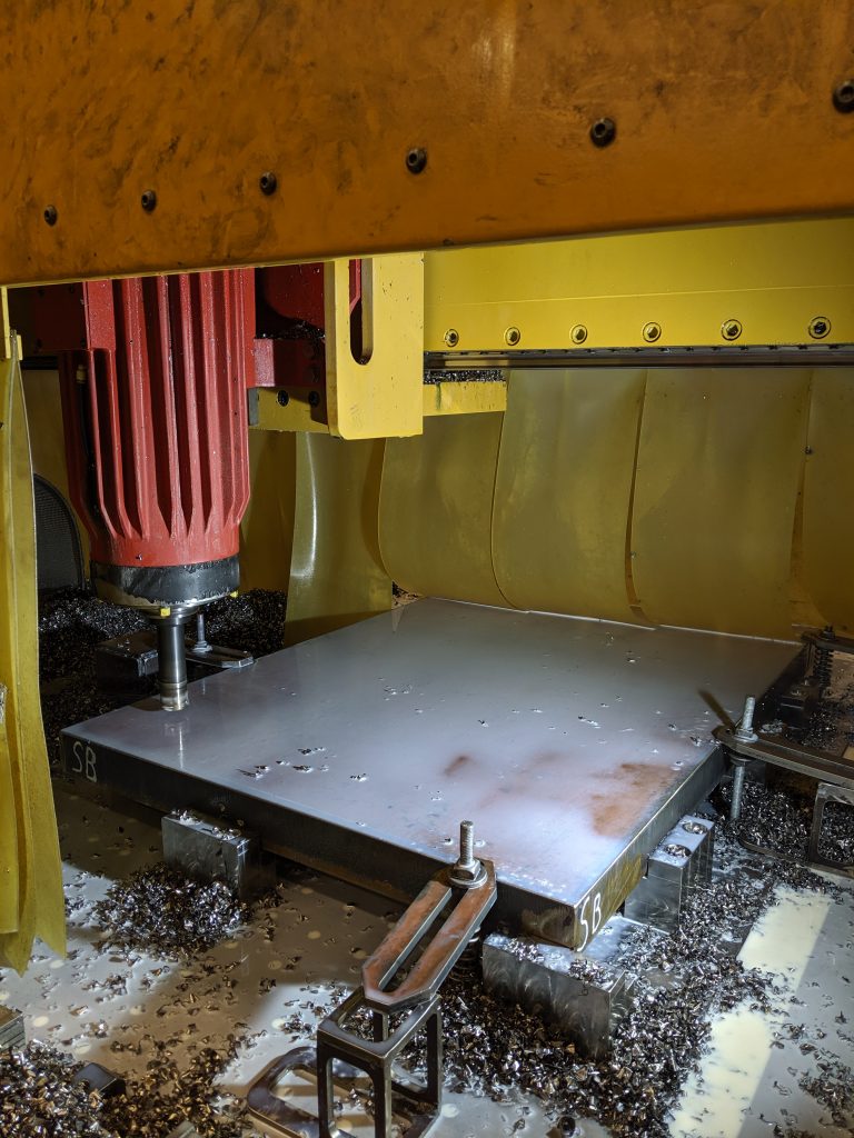 milling wear plate drilling