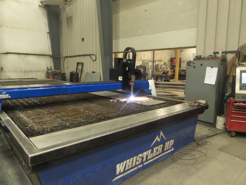 plasma cutting table