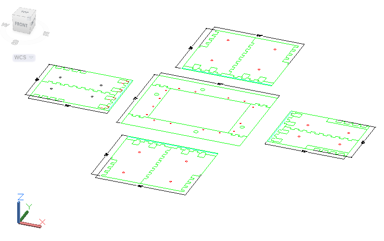 CAD drafting drawing example