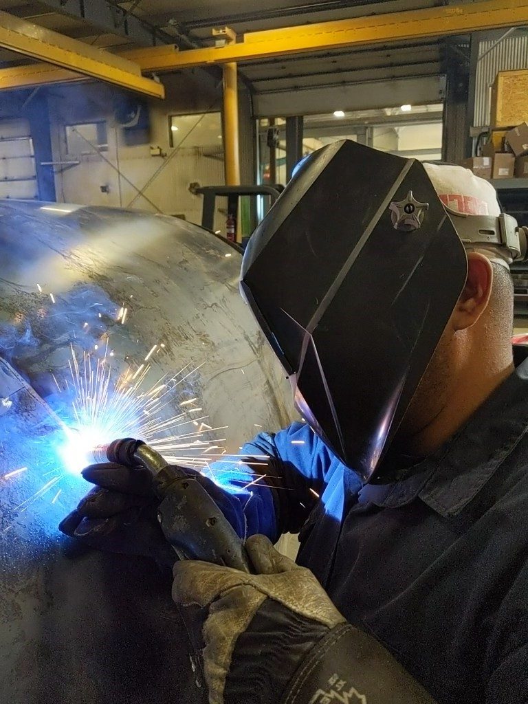 welding example of ventilation product