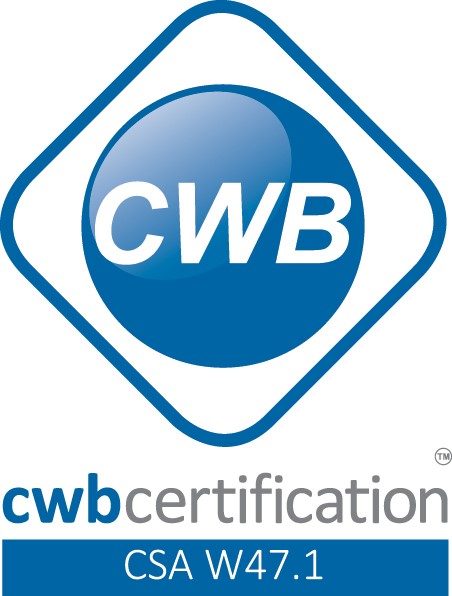 CWB certification mark | STEELNORTH FABRICATORS LTD.